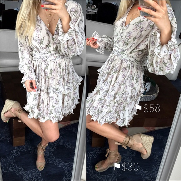 S/8.5 π‘ BEIGE FAUX SUADE ESPADRILLES WEDGES! - Picture 8 of 8